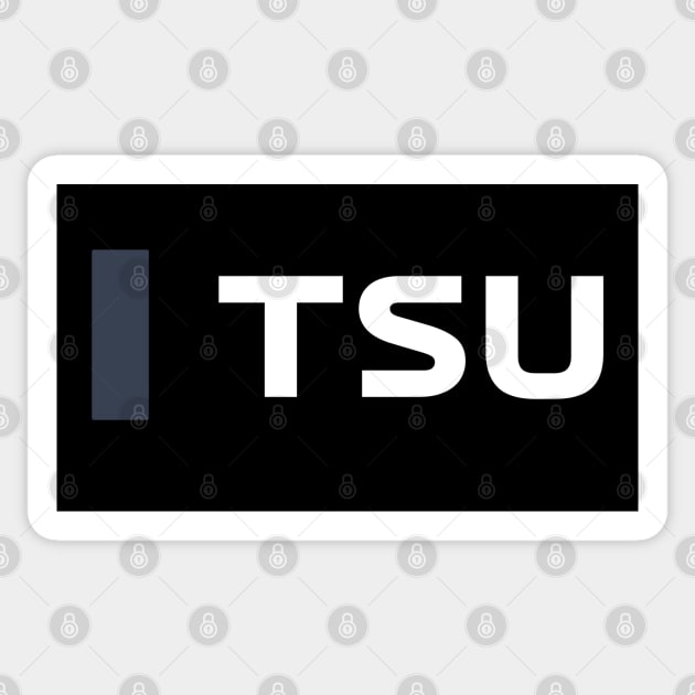 TSU - Yuki Tsunoda v2 Sticker by F1LEAD